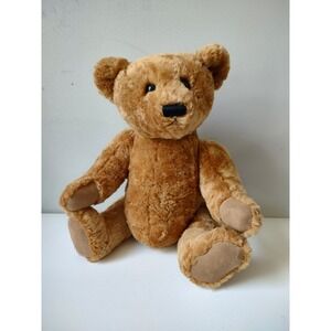 Smithsonian Institution teddy bear jointed brown soft